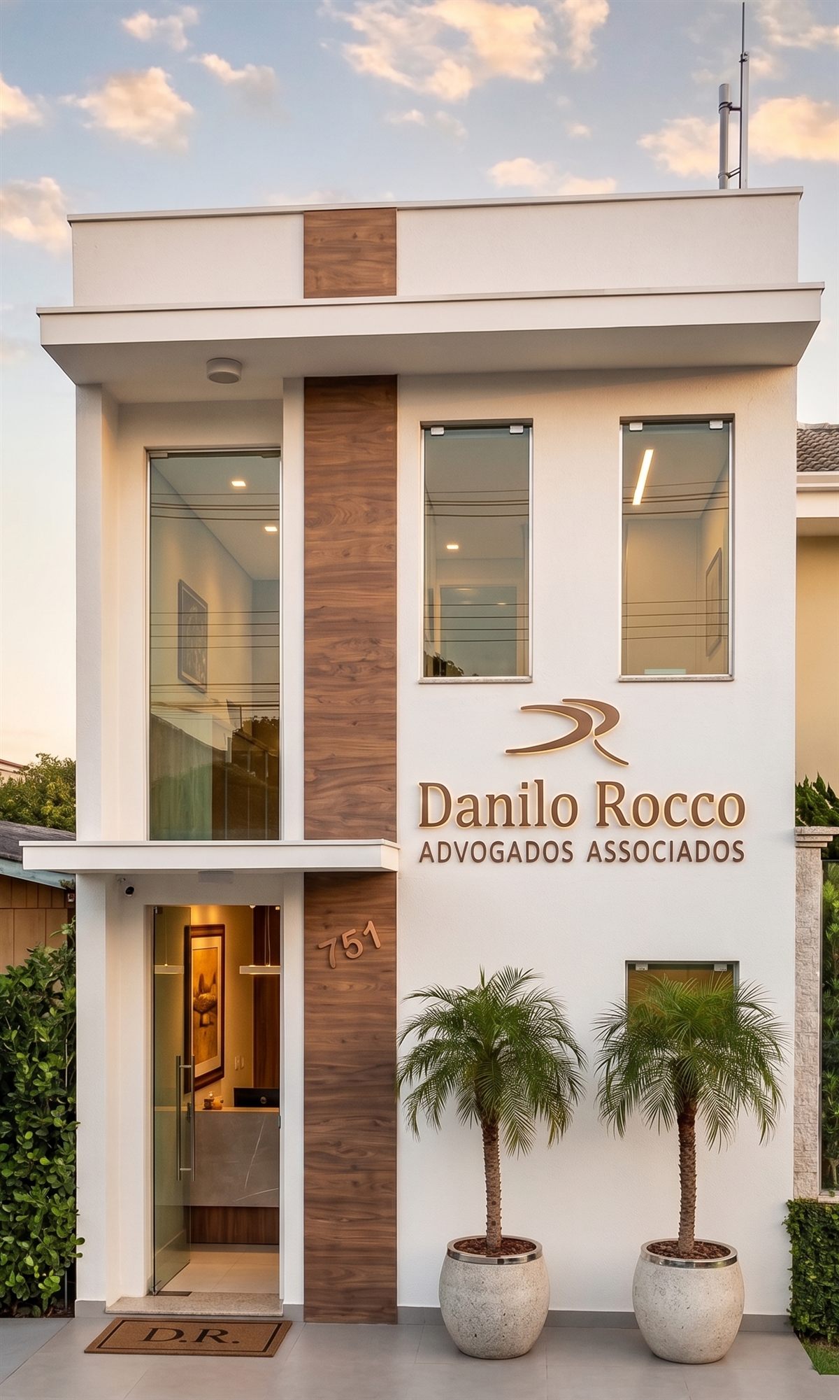 Fachada do escritório Danilo Rocco Advogados Associados em Colorado, PR